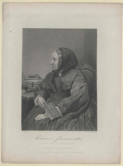 Anna Brownell Jameson autorstwa Artist Unknown