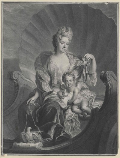 Anna Konstancja hrabina Cosel autorstwa Artist Unknown