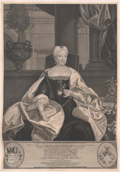 Anna Magdalene Engelland autorstwa Artist Unknown