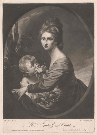 Anna Maria Appolonia Imhoff autorstwa Artist Unknown