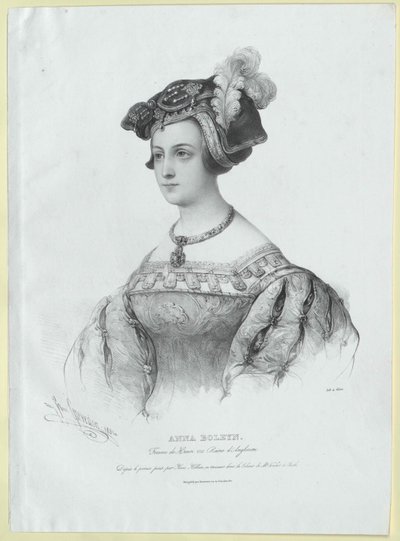 Anna Boleyn autorstwa Artist Unknown