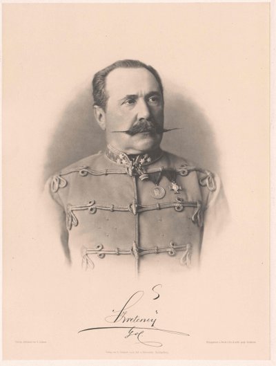 Anton Baron Szveteney de Nagy-Ohay autorstwa Artist Unknown