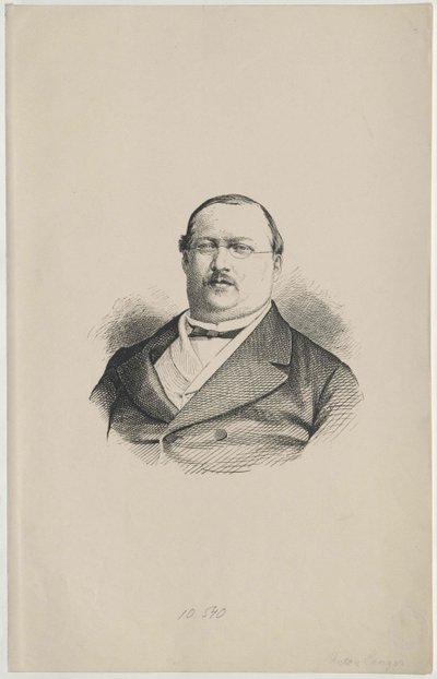 Anton Langer autorstwa Artist Unknown