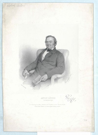 Anton Loetsch autorstwa Artist Unknown