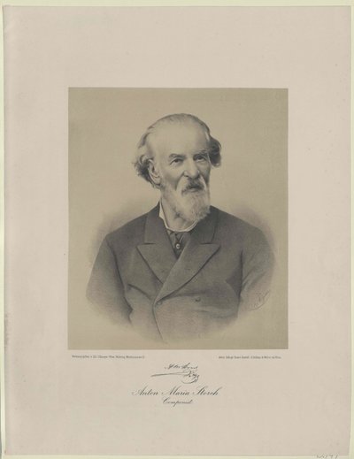 Anton Maria Storch autorstwa Artist Unknown