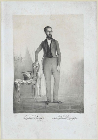 Anton Strobach autorstwa Artist Unknown