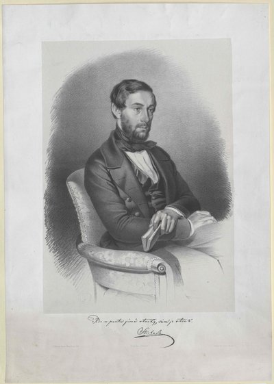 Anton Strobach autorstwa Artist Unknown