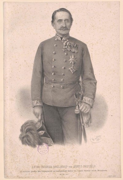 Anton baron Mollinary z Monte Pastello autorstwa Artist Unknown