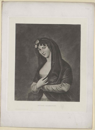 Antonie Adamberger autorstwa Artist Unknown