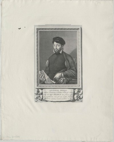 Antonio Perez autorstwa Artist Unknown