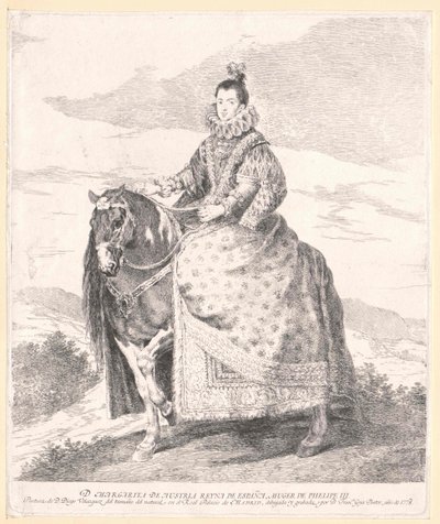 Arcyksiężniczka austriacka (1584-1611) Małgorzata autorstwa Artist Unknown