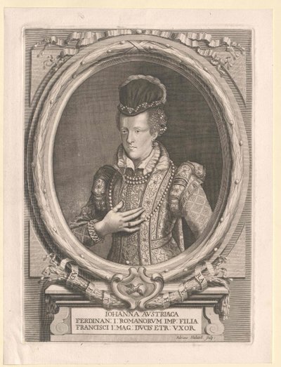 Arcyksiężna Austrii Johanna autorstwa Artist Unknown