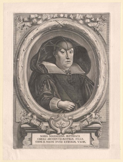 Arcyksiężna Austrii Maria Magdalena autorstwa Artist Unknown