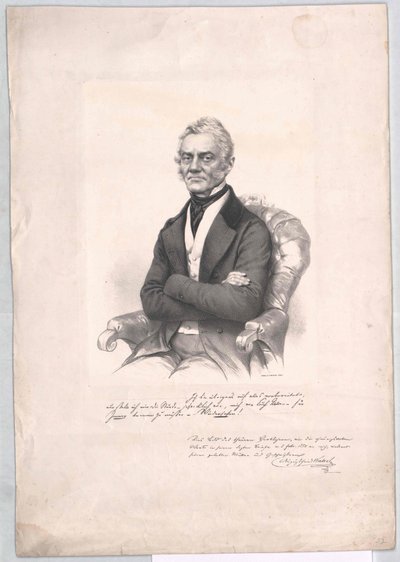 August Frederick Walzel autorstwa Artist Unknown