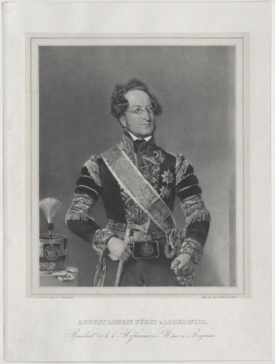 August hrabia Lobkowitz autorstwa Artist Unknown