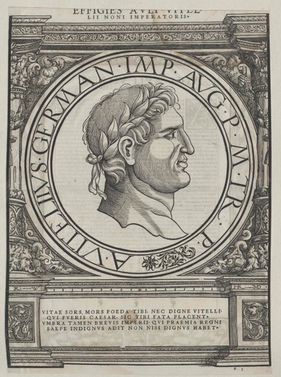 Aulus Vitellius autorstwa Artist Unknown