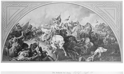Bitwa pod Zentą 1697 autorstwa Artist Unknown