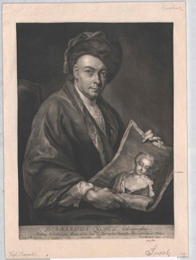Bernard Vogel autorstwa Artist Unknown