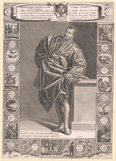 Bertrand du Guesclin autorstwa Artist Unknown