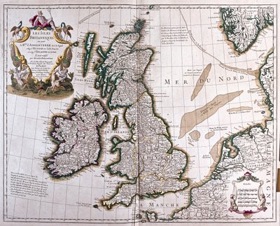 Wyspy Brytyjskie, Anglia, Szkocja i Irlandia - autorstwa Artist Unknown
