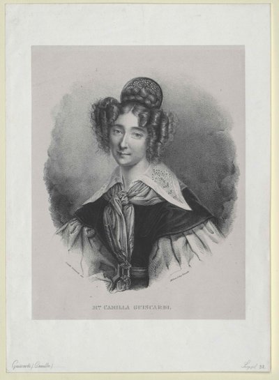 Camilla Guiscardi autorstwa Artist Unknown