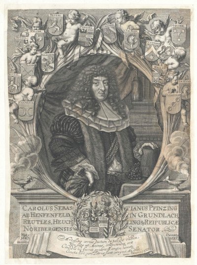 Carl Sebastian Pfinzing z Henfenfeld autorstwa Artist Unknown
