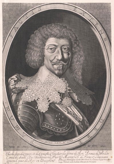 Charles Duc de Lesdigueres Cr00710075y autorstwa Artist Unknown