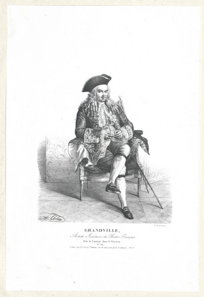 Charles Francois Grandin autorstwa Artist Unknown