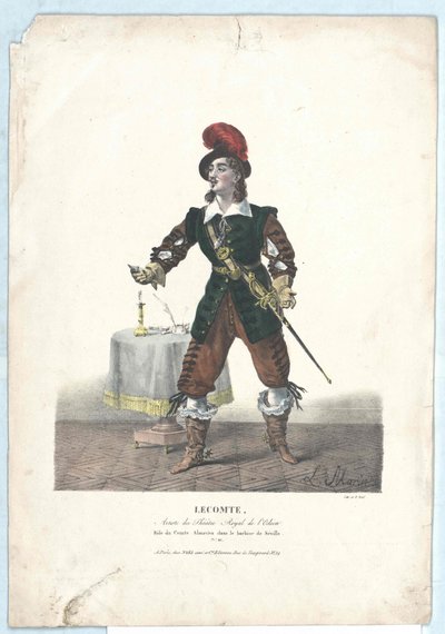 Charles Horace Badun Lecomte autorstwa Artist Unknown