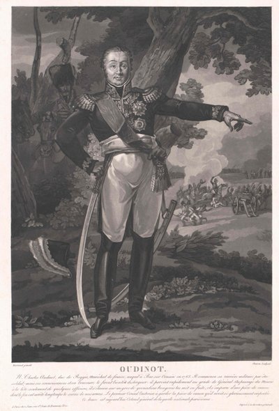 Charles Nicolas Duc de Reggio Oudinot autorstwa Artist Unknown