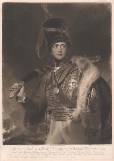 Charles William markiz Londonderry autorstwa Artist Unknown