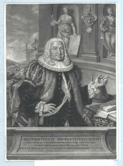 Christoph Frederick Imhof autorstwa Artist Unknown