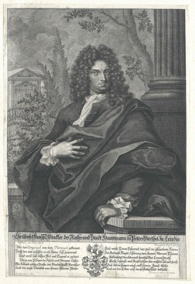 Christoph George Winckler autorstwa Artist Unknown