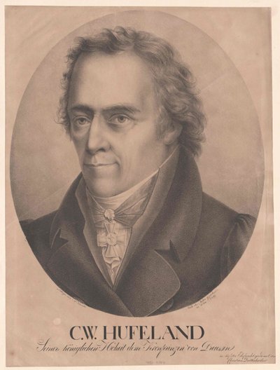 Christoph Wilhelm Hufeland autorstwa Artist Unknown