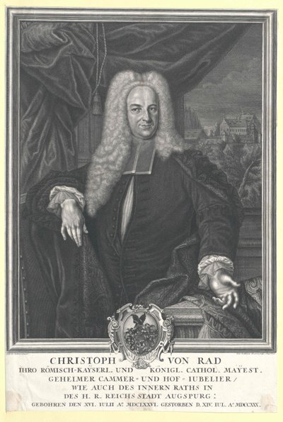 Christoph von Rad autorstwa Artist Unknown