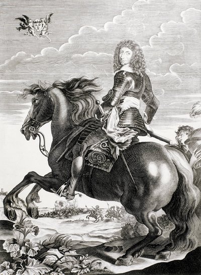 Conde, Ludwik II, 4. książę de Conde (1621-1686). autorstwa Artist Unknown