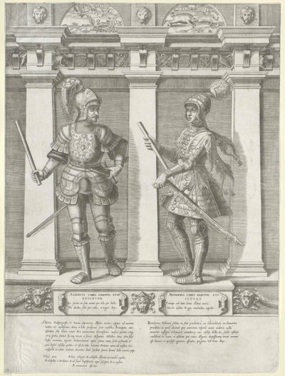 Hrabia Habsburgów Albrecht IV autorstwa Artist Unknown