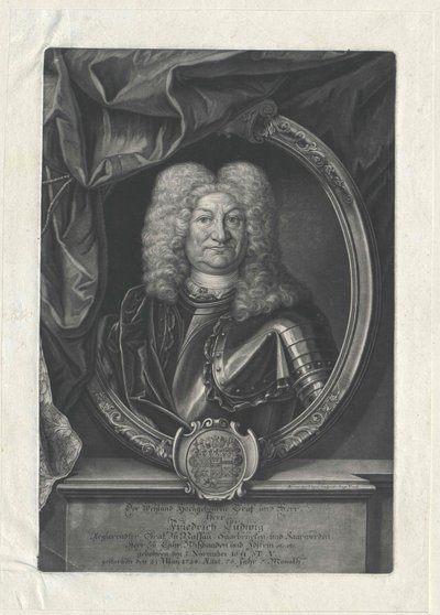 Hrabia Nassau-Saarbruecken Friedrich Ludwig autorstwa Artist Unknown