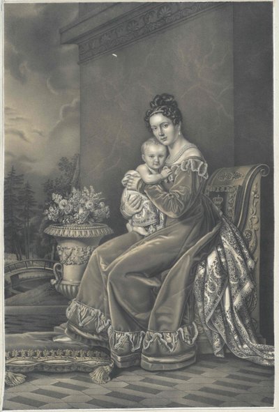 Księżna Wirtembergii Pauline autorstwa Artist Unknown