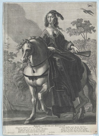 Księżna Aiguillon Vignerot du Plessis autorstwa Artist Unknown
