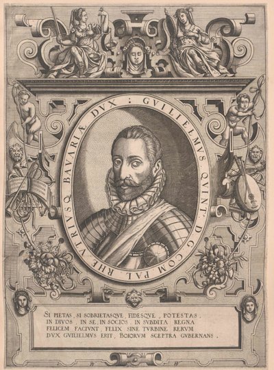 Książę Bawarii Wilhelm V autorstwa Artist Unknown