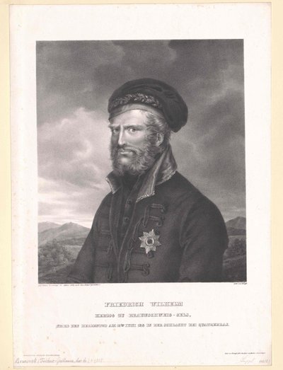 Książę Brunszwiku-Oels Friedrich Wilhelm autorstwa Artist Unknown