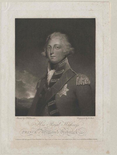 Książę Gloucester William Fredric autorstwa Artist Unknown