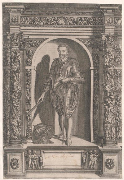 Książę Mayenne Karol Lotaryński autorstwa Artist Unknown