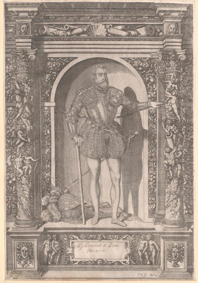 Książę Modeny i Ferrary Alfons II d