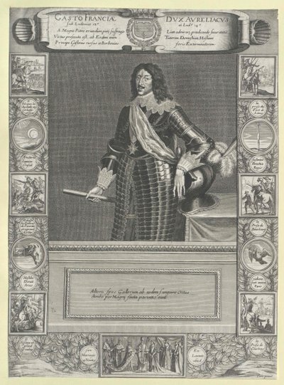 Książę Orleanu Gaston autorstwa Artist Unknown