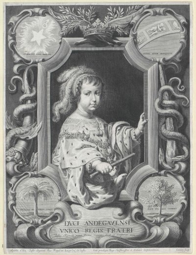 Książę Orleanu Philipp autorstwa Artist Unknown