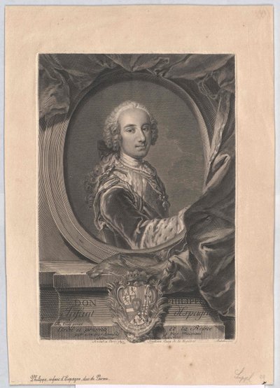 Książę Parmy Philipp autorstwa Artist Unknown