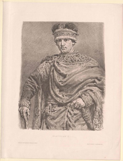 Książę Polski Władysław II autorstwa Artist Unknown