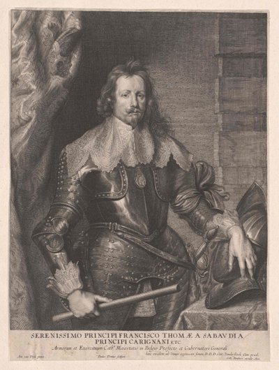 Książę Sabaudii Carignan Franz Thomas autorstwa Artist Unknown